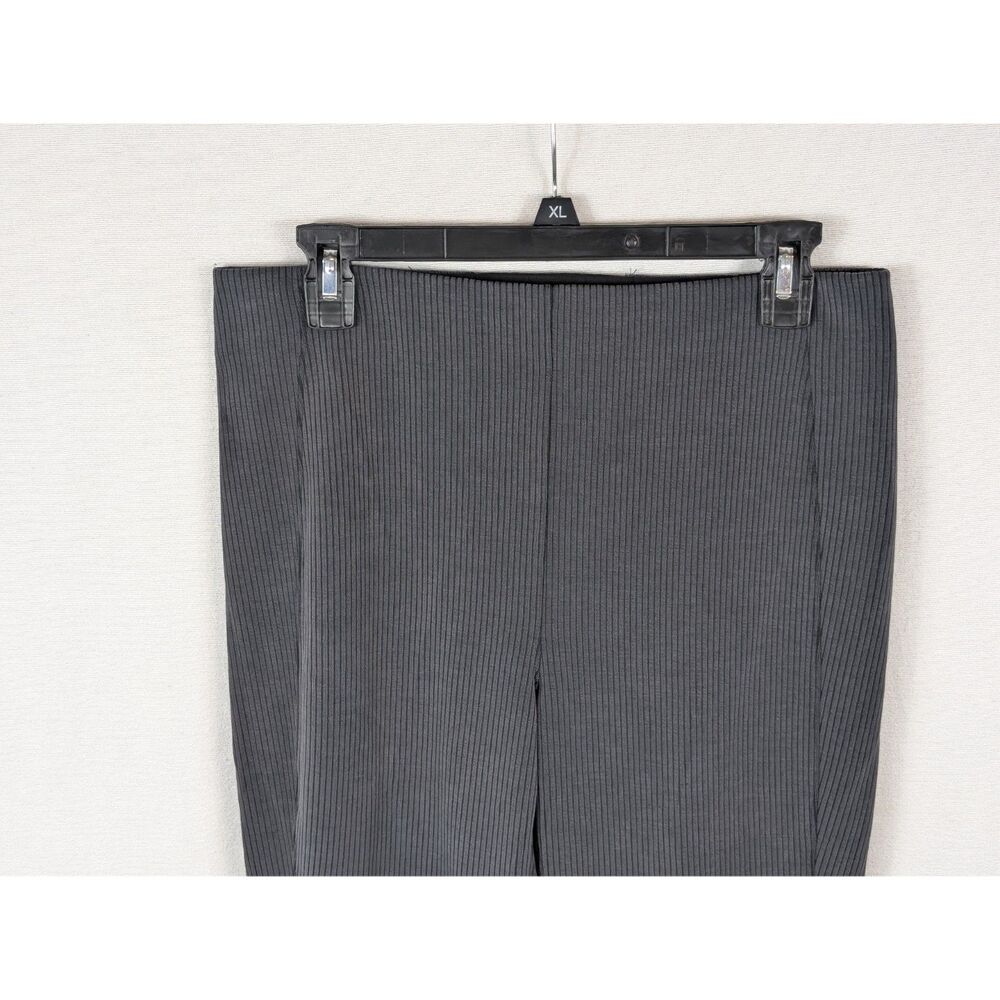 Lululemon Ribbed Softstreme Side Zip Pants Gray Women's Size 10 - Picture 2 of 13